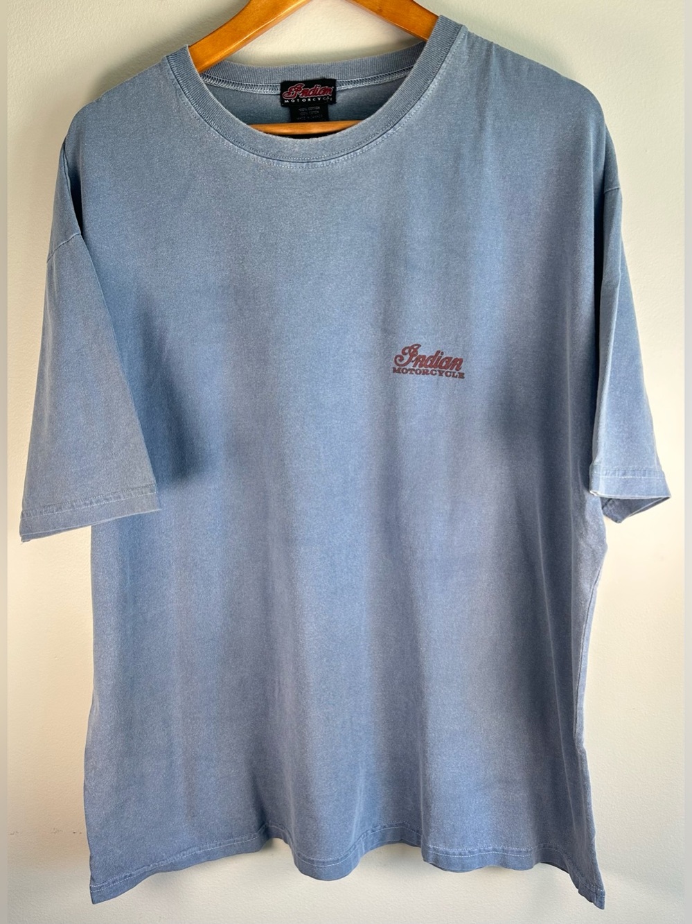 Vintage Indian Motorcycle Men’s T-Shirt Size XL Soft Cotton Proven Quality RARE